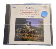 Alkan Grand Duo Concertant Op 21 Sonate Piano Trio CD Naxos New Sealed 8.555352 picture