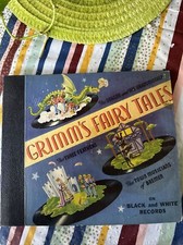 GRIMM’s Fairy Tales Album 78 RPM-ALBUM # 51-BLACK AND WHITE RECORDS picture