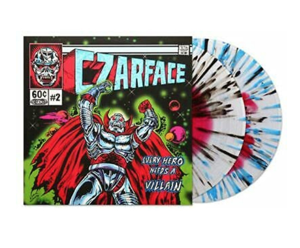 Czarface~Every Hero Needs A Villain Red/Clear Blue/Black Splatter Ltd Ed x/500