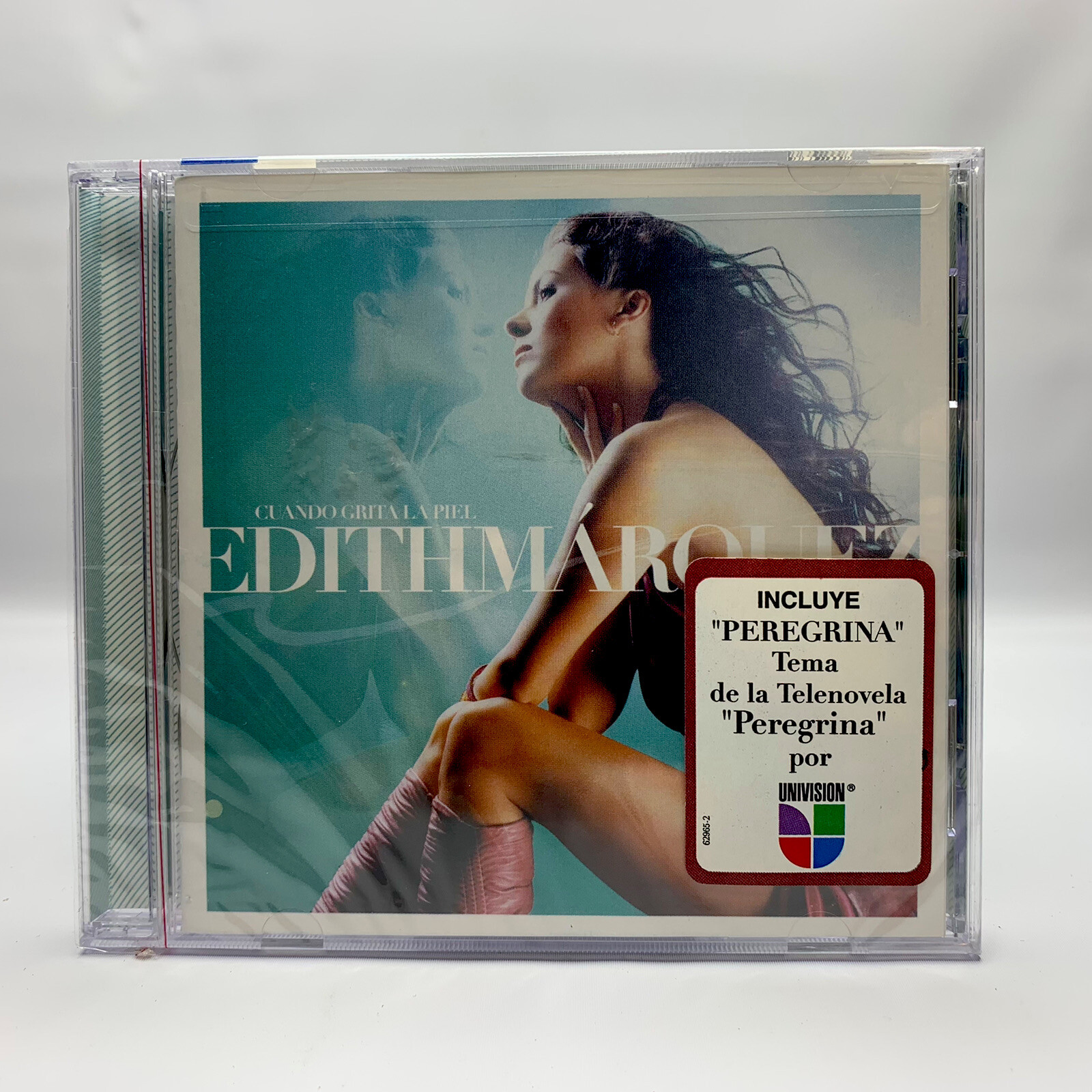 Edith Marquez Cuando Grita La Piel CD w/Hype Sticker tema de Telenovela Pop New