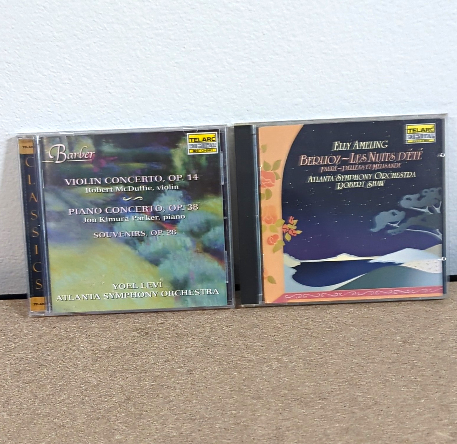 Telarc Samuel Barber Violin Concerto Op.14 / Piano Concerto Op.38 CD-80441