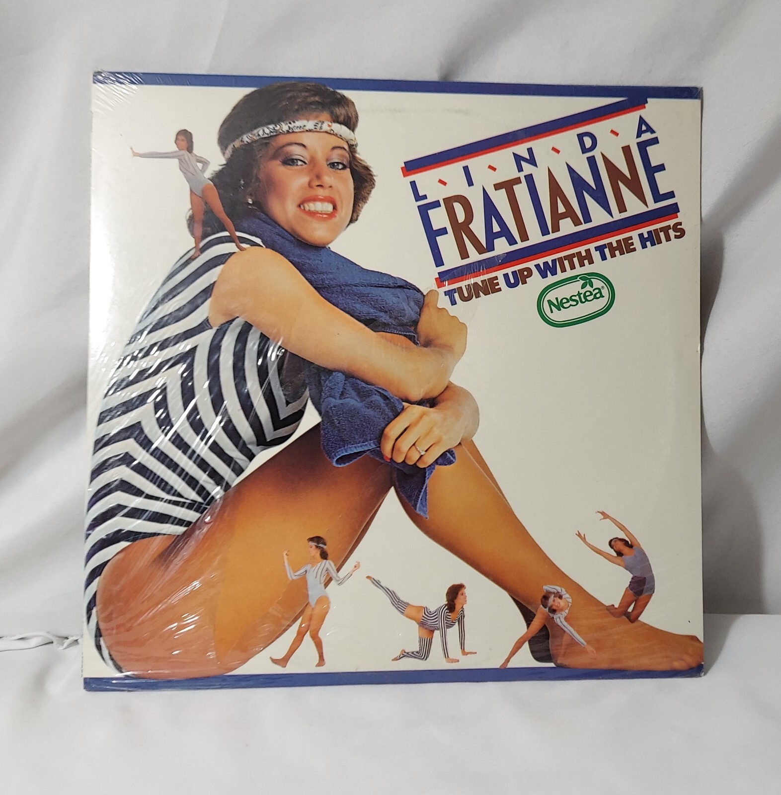 Linda Fratianne - Tune Up With The Hits - Vinyl Lp Record w/ Exercise Pamplet 