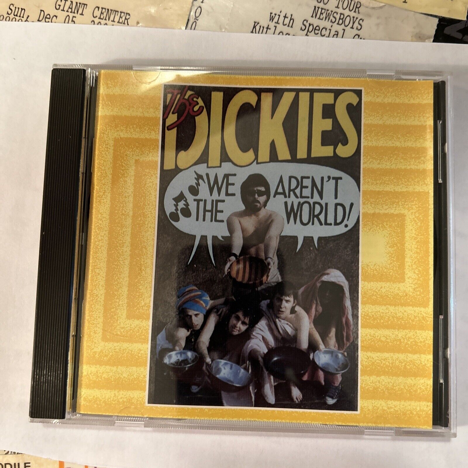 THE DICKIES - WE AREN'T THE WORLD CD MADE IN Tokyo SUPER RARE Read Description