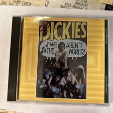 THE DICKIES - WE AREN'T THE WORLD CD MADE IN Tokyo SUPER RARE Read Description picture
