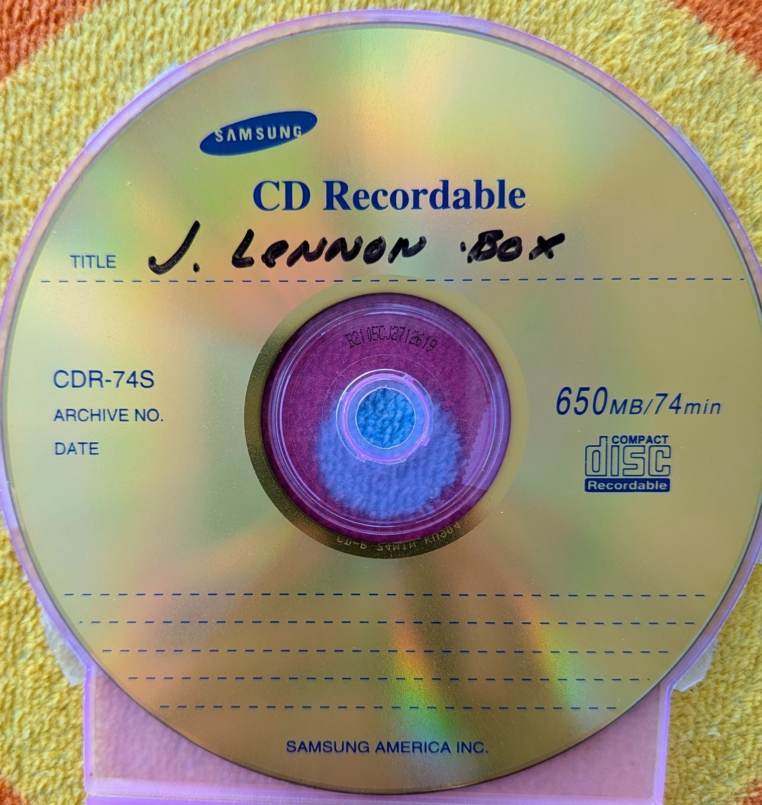 John Lennon Box Archive Reference CD Unreleased Studio Outtakes Demos Master