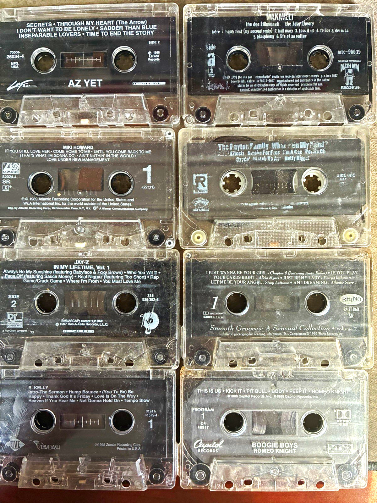 Lot of cassette tapes