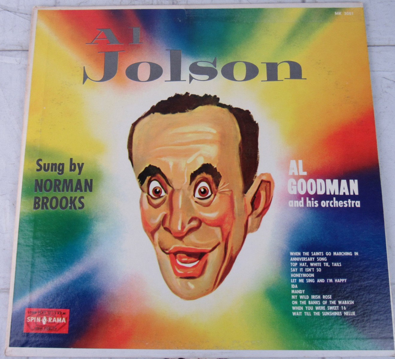 Al Jolson, Vinyl Records LP