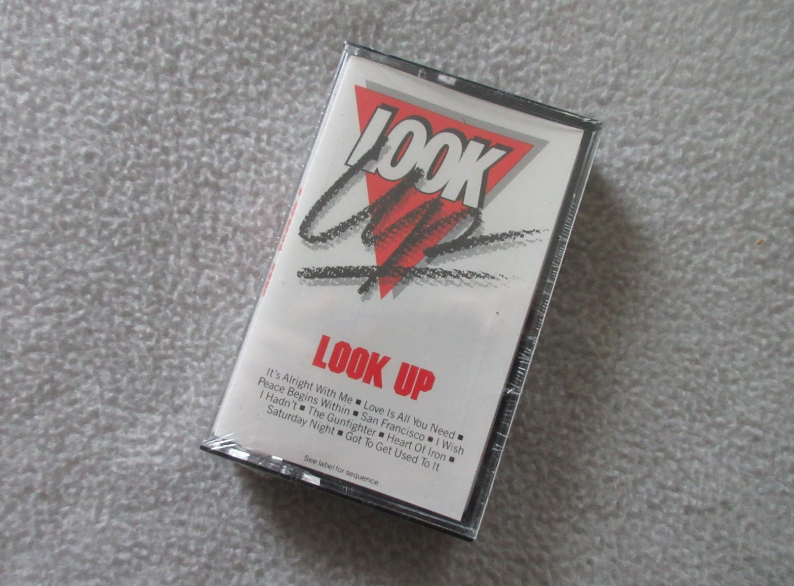 *Rare New Sealed* Look Up (Self-Titled) Mylon Lefevre Cassette Tape (1986)