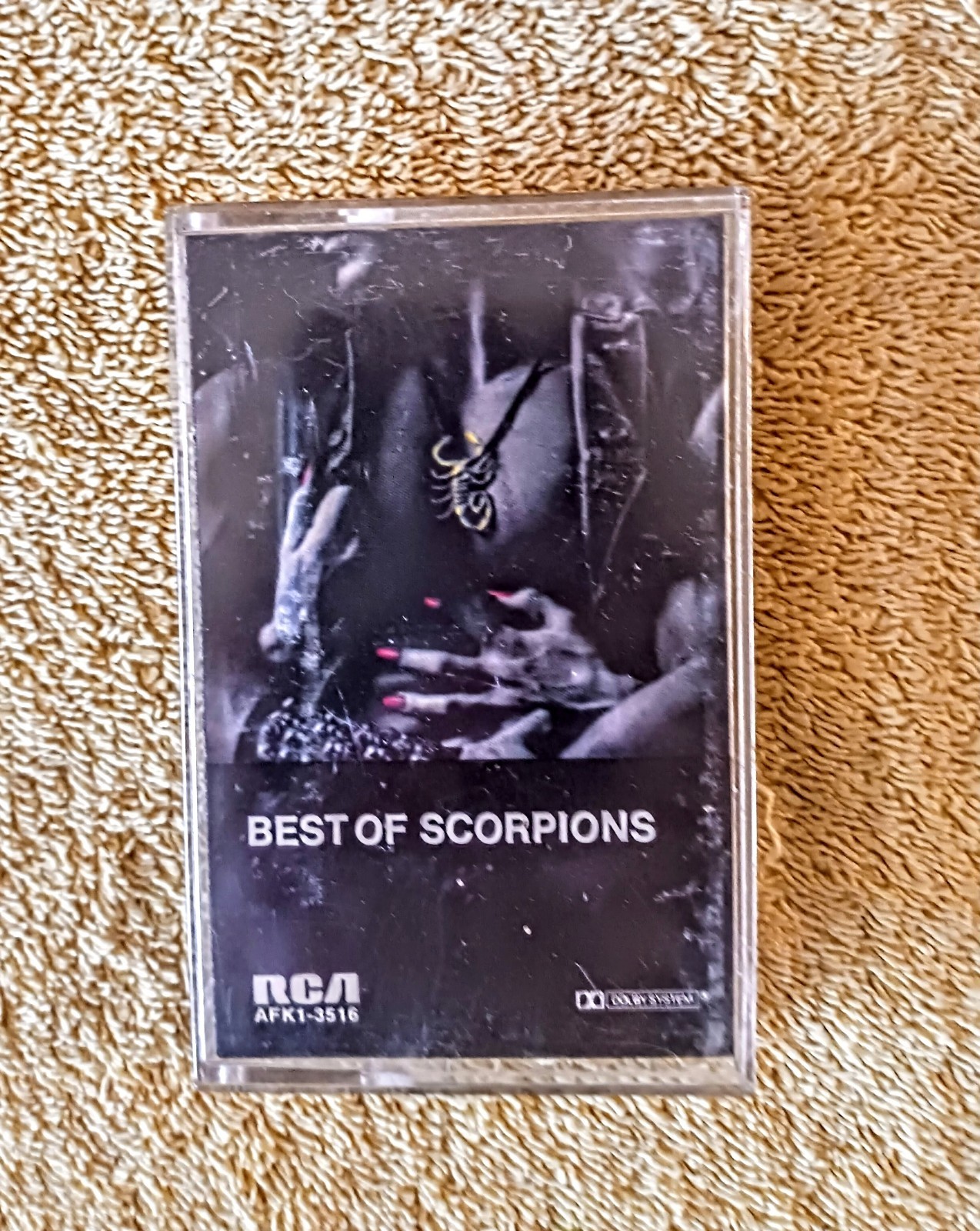 The BEST of SCORPIONS by SCORPIONS CASSETTETAPE 1978 RCA VINTAGE 