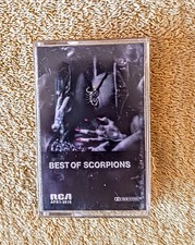 The BEST of SCORPIONS by SCORPIONS CASSETTETAPE 1978 RCA VINTAGE  picture
