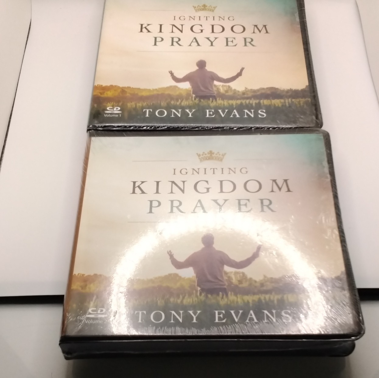 Tony Evans Sealed CD Lot (2 Sets) American Idols & Igniting Kingdom Prayer 2009