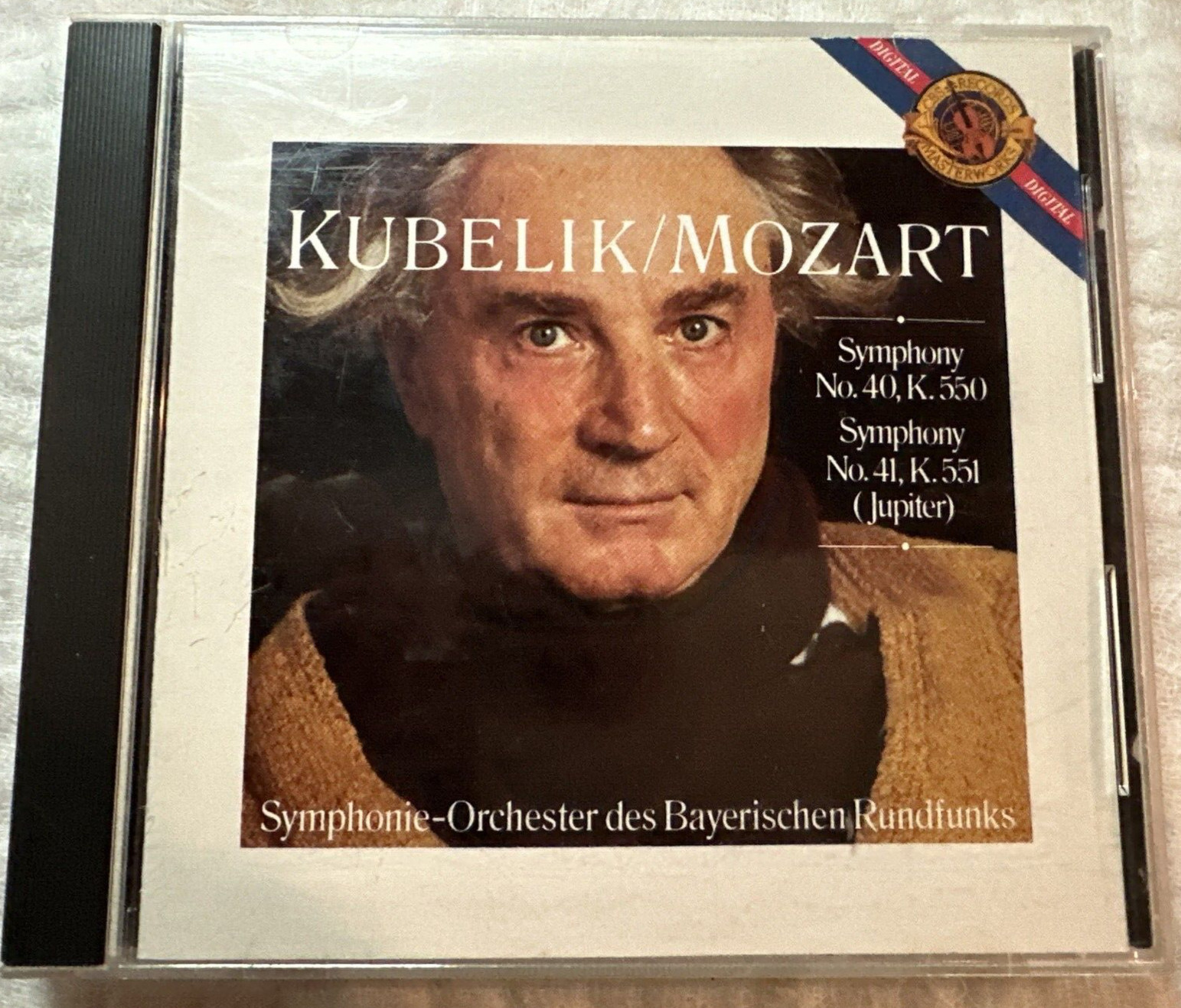 Mozart: Symphony Nos. 40 & 41 by Raphael Kubelik (CD, 1983 CBS)