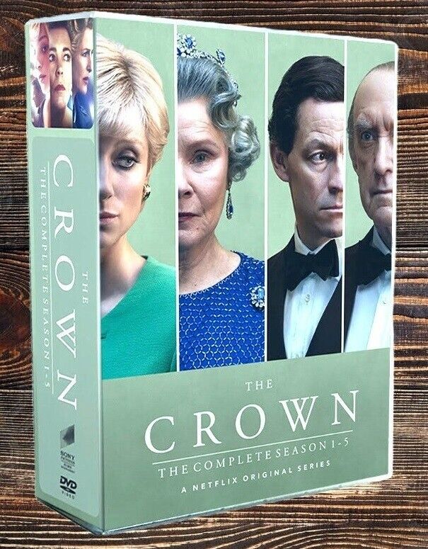 CROWN  ~ Seasons  1 - 5 , BOX-SET   (DVD),free shipping, Region 1