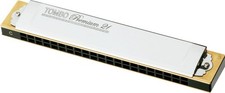 Tombo (Tombo) Double Reed Harmonica, C#M Key, Premium, 21 Holes, 3521_ picture