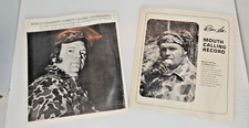 2 Vintage Ben Rodgers Lee World Champion Turkey Calling Instruction & Techniques picture