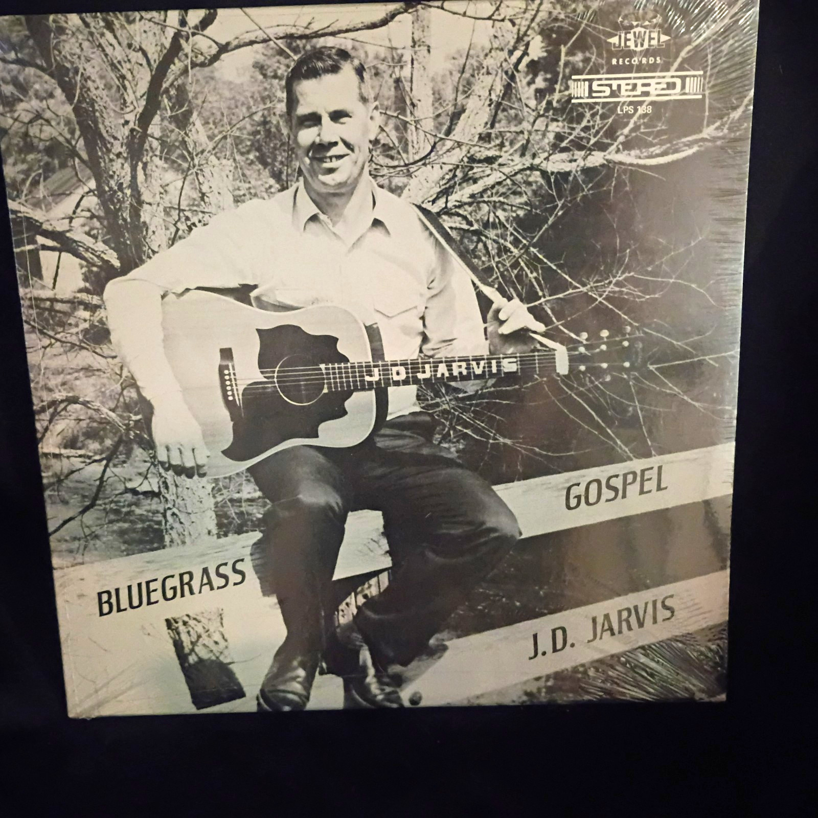 J.D. Jarvis Bluegrass Gospel Vinyl LP Stereo Jewel Records LPS 138
