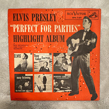 RCA Victor Elvis Presley Perfect for Parties Highlighter Promo 7