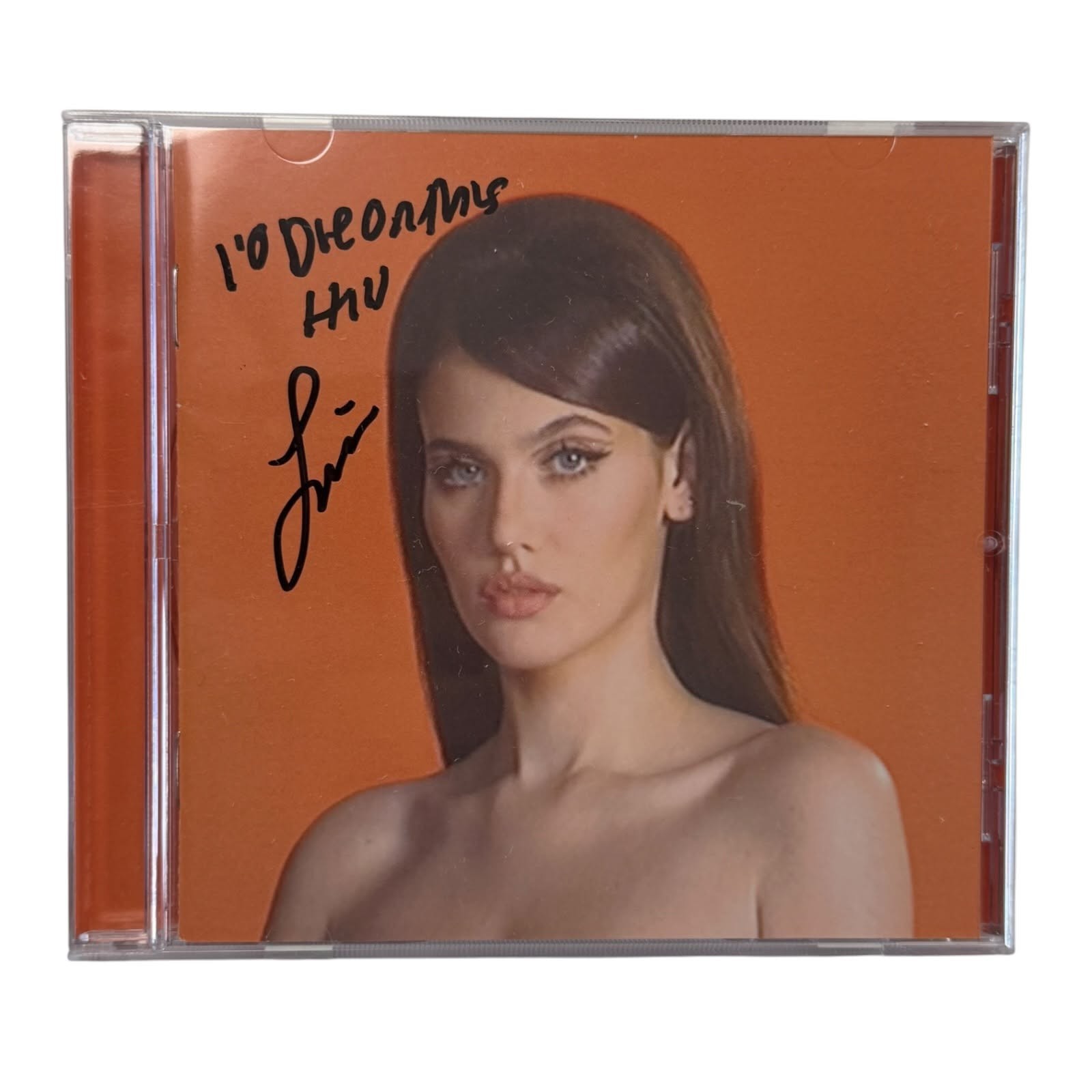 SIENNA SPIRO Signed Visitor CD Album Autograph Die On This Hill Lyrics Rare