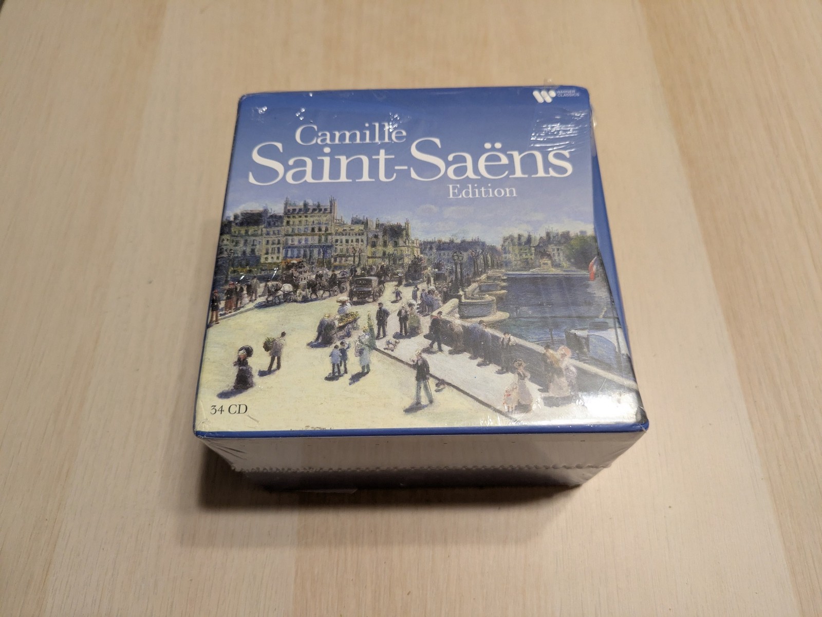 Camille Saint-Saens, Edition, 34 x CD box set on Warner Classics - NEW