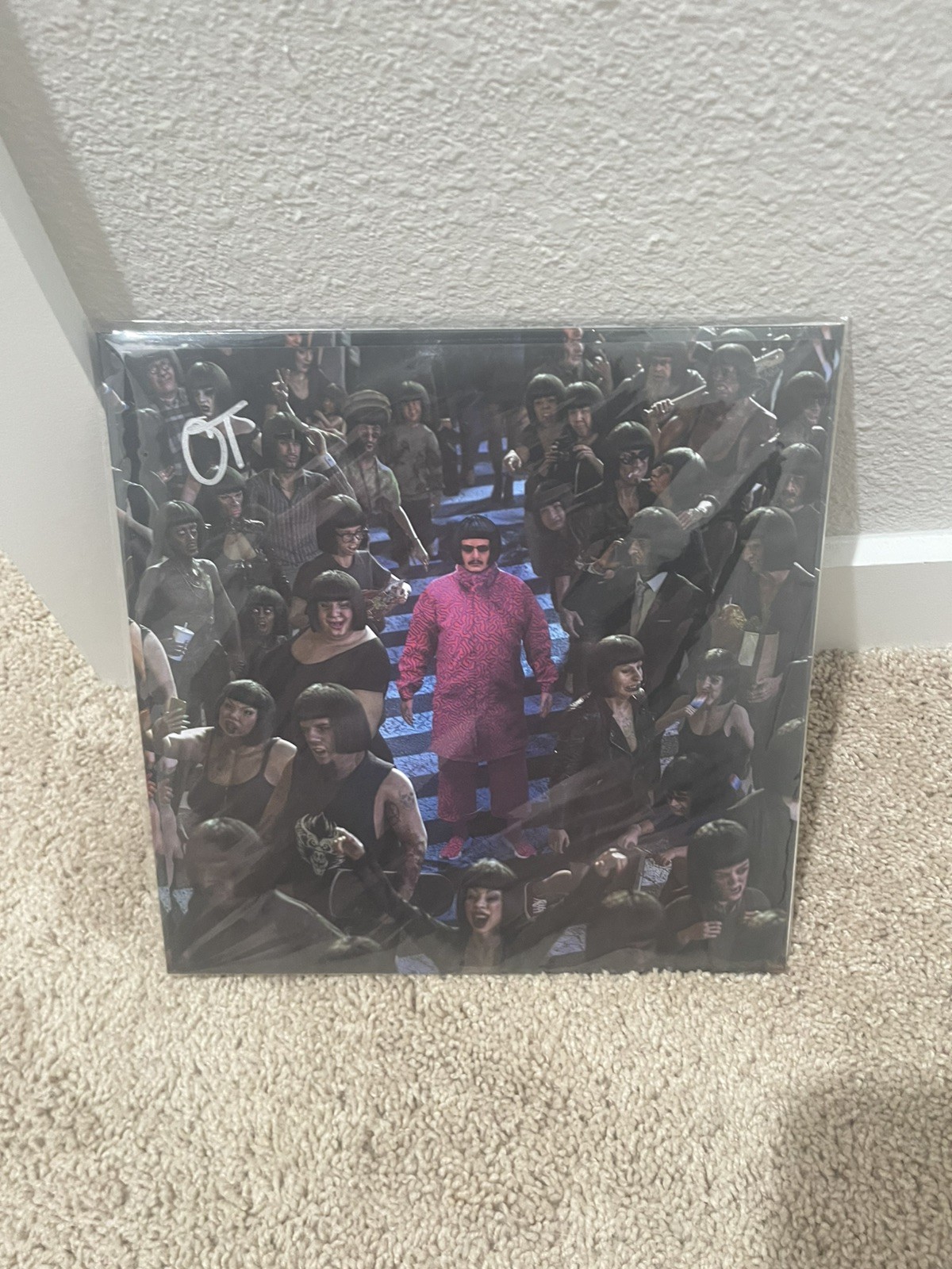 Oliver Tree - Alone In A Crowd - Signed Artcard- Vinyl LP Album Sealed Brand New