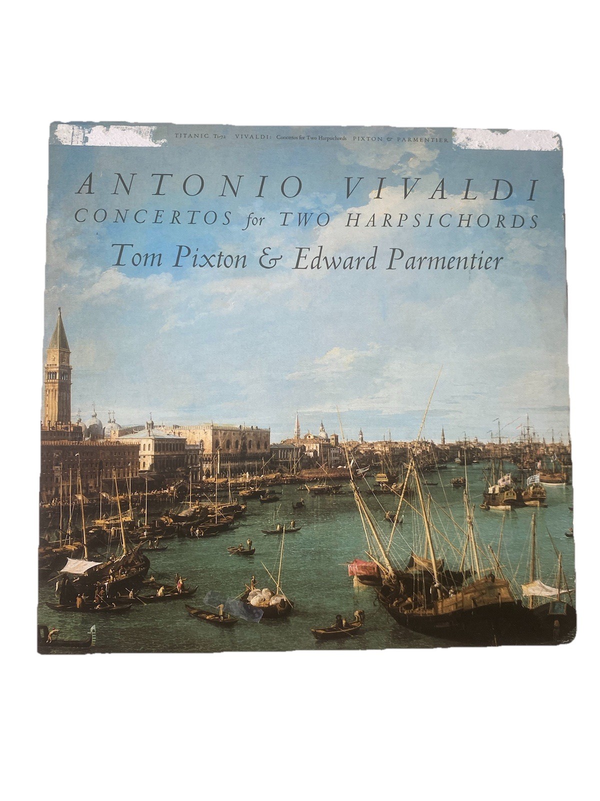 Antonio Vivaldi Concertos For Two Harpsichords Tom Pixton & Edward Parmentier