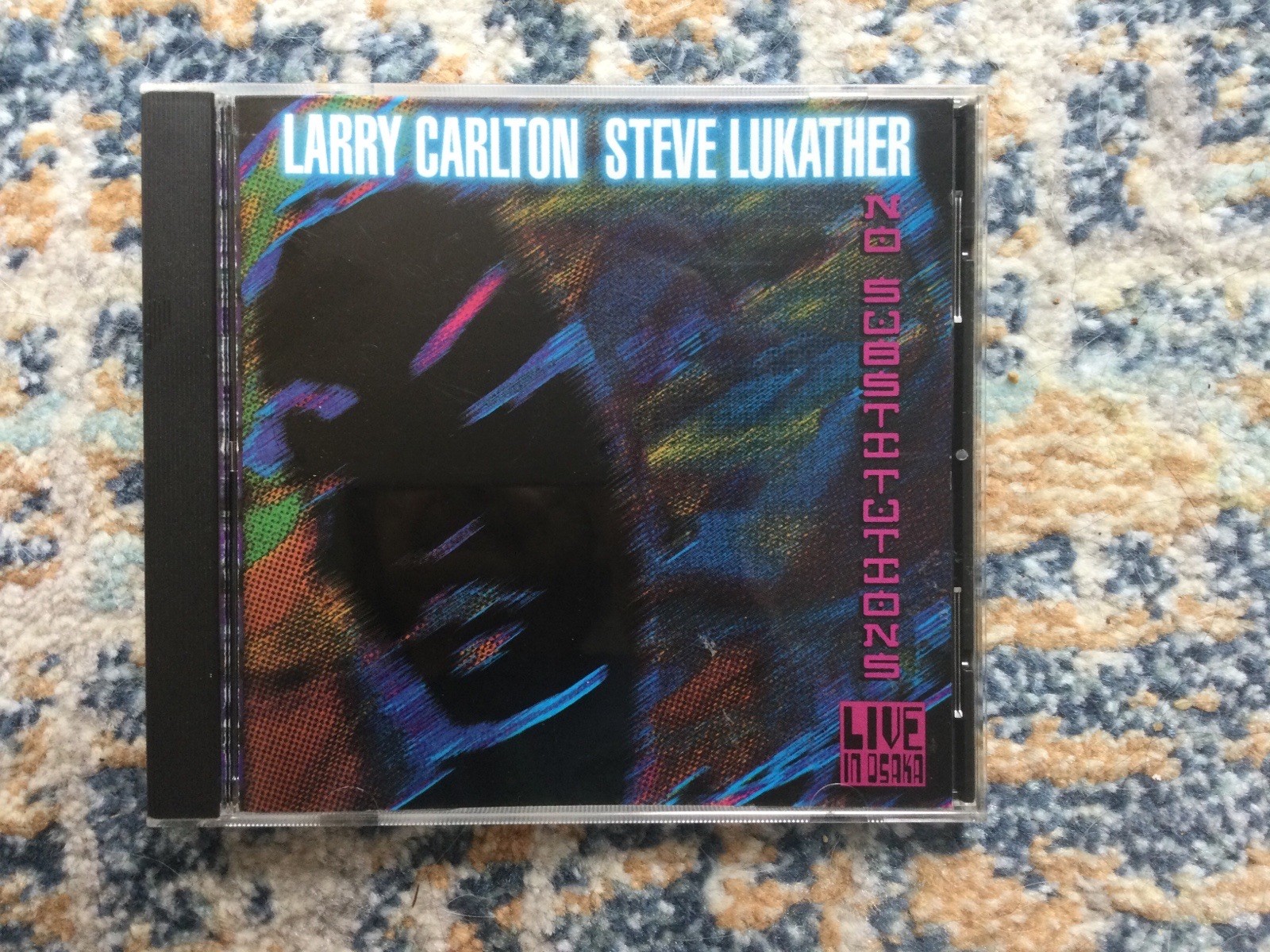 Live At Osaka ( Larry Carlton & Steve Lukather  ) Cd 2001 Rare (Toto)