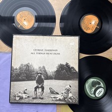 1970 GEORGE HARRISON All Things Must Pass π 1st US Press Boxset 3LP W/Sleeves picture