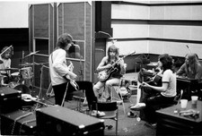 Progressive Rock Band Yes Recording Their Fragile Lp At Advision S- Old Photo 8 picture