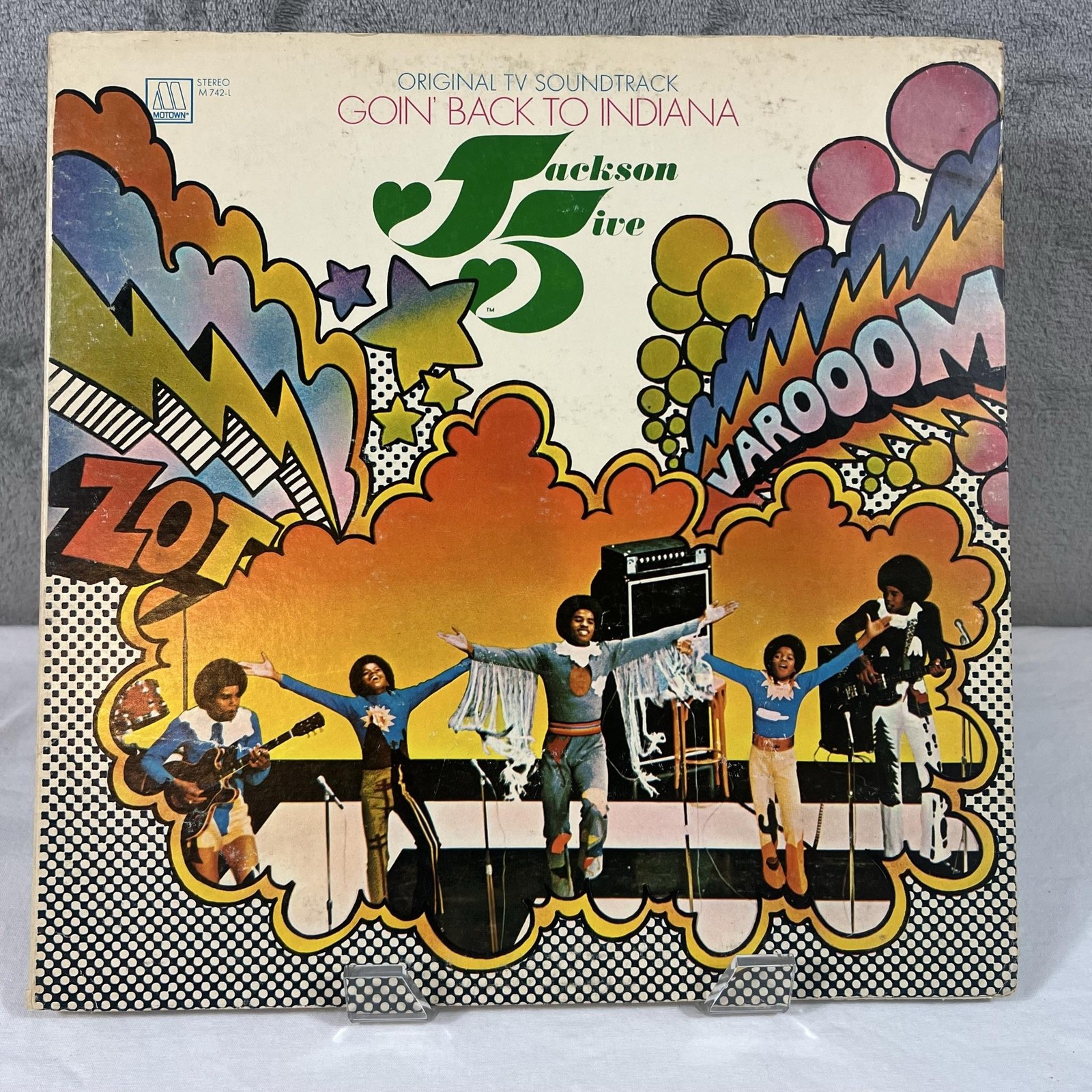 Vintage Jackson 5 Goin' Back To Indiana Promo Vinyl LP Motown 1971 33 RPM Soul
