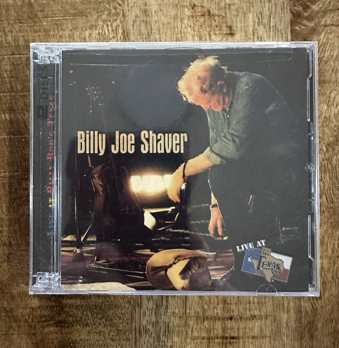 Billy Joe Shaver Live at Billy Bob's Texas CD 2-Disc Set NEW SEALED 