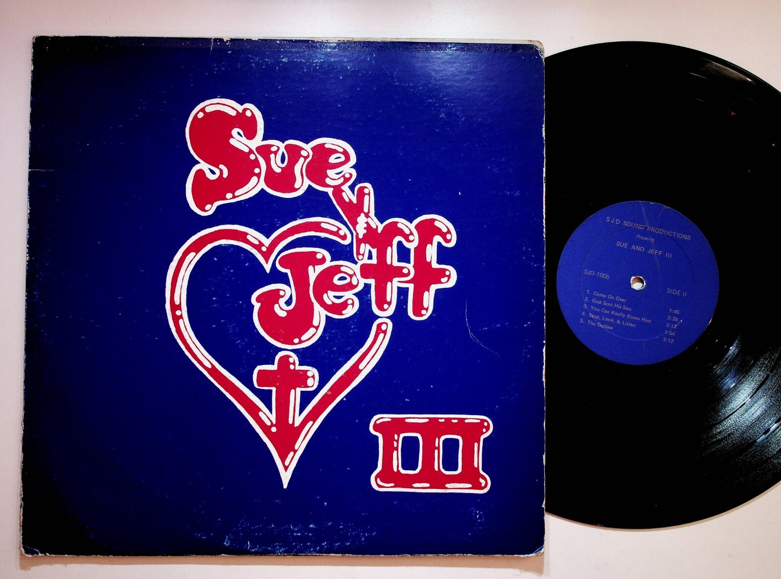 Allentown PA Sue & Jeff Duffield III Gospel Christian Pop Rock Vinyl LP Record