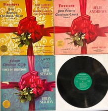 Lot of 3 Vintage Firestone Christmas 12
