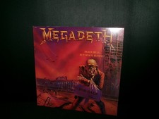 MEGADETH vinyl Peace Sells But Who's Buying 1986 COMBAT EMI Marty Friedman EX/EX picture