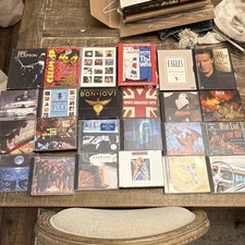 18 cd / 6 dvd Classic Rock Lot Eagles The Who Cream Clapton Bon Jovi Meat Loaf  picture