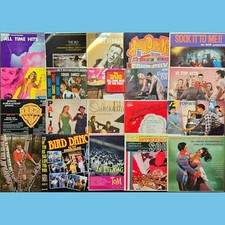 Vintage 20 LP Lot #276: Retro Cool Cover Art & Oddities -Most VG Or Better Vinyl picture