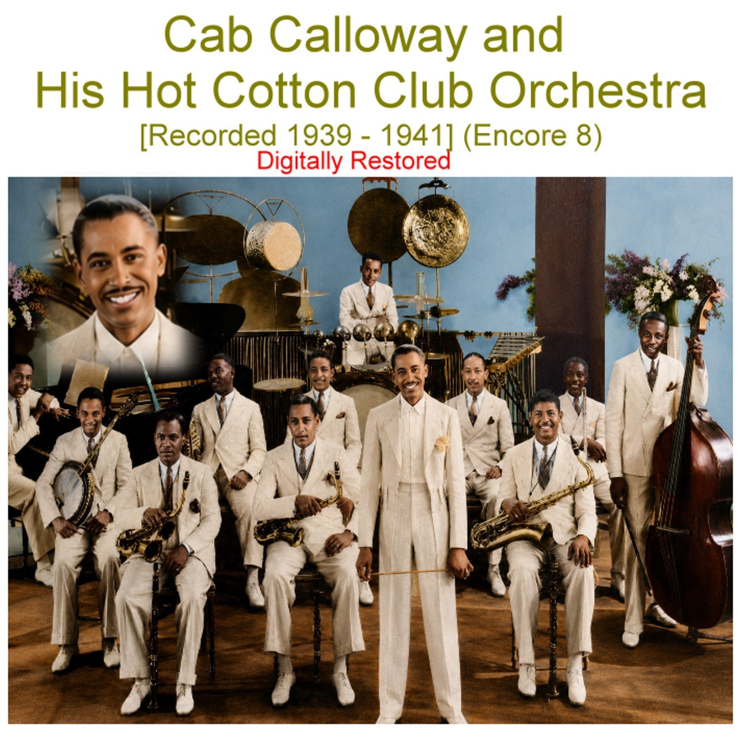 Cab Calloway and His Hot Cotton Club Orchestra  (Rec 1939 - 1941) Encore 8  CD
