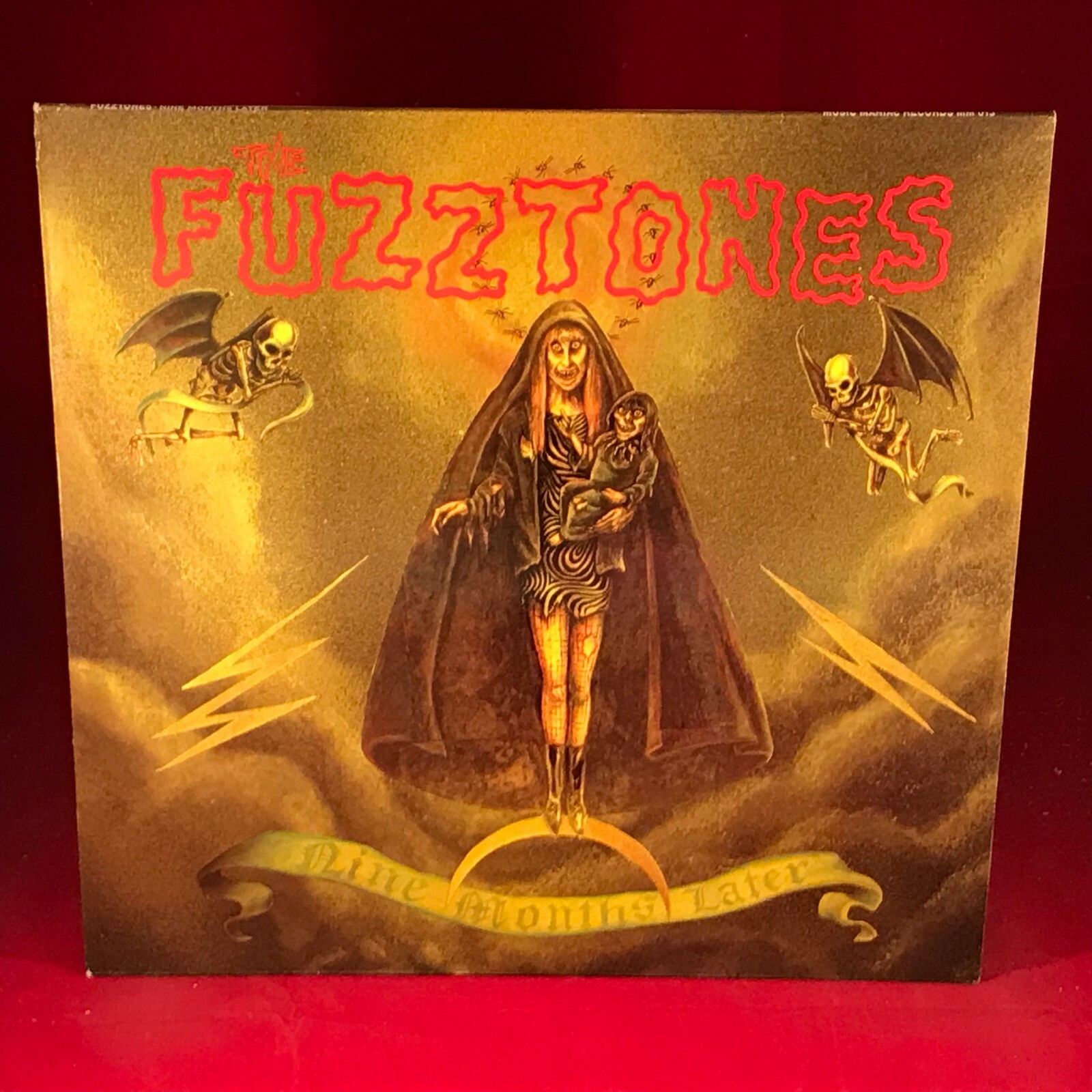THE FUZZTONES Nine Months Later 1988 German 4-track 12