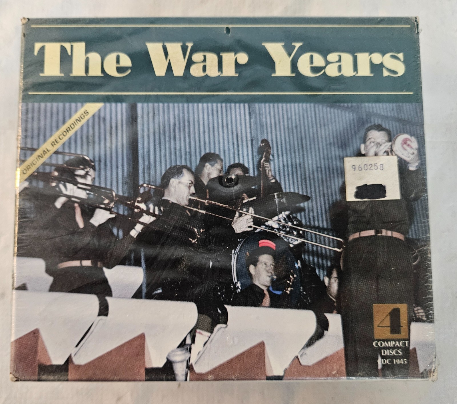 The WAR YEARS Big Band & Swing 4 Disc Box Set Music CD NEW & SEALED