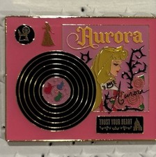 Loungefly Disney Princess Vinyl Record Player Pin - Aurora - Sleeping Beauty picture