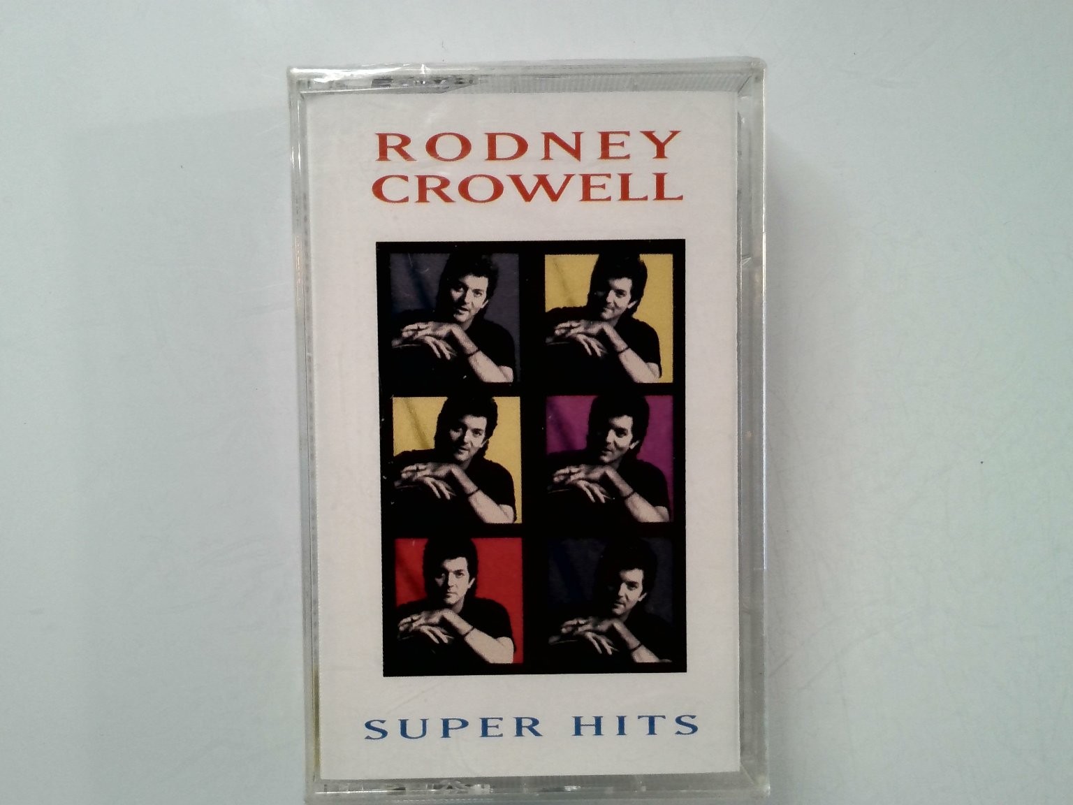 Rodney Crowell Super Hits Cassette 1995 Columbia
