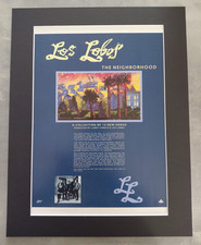 Los Lobos The Neighborhood Promo Original Album Advert Mounted 14x11 Inches picture