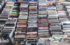 Lot of 100 CDs, Various genres in jewel cases, many in original shrink wrap picture