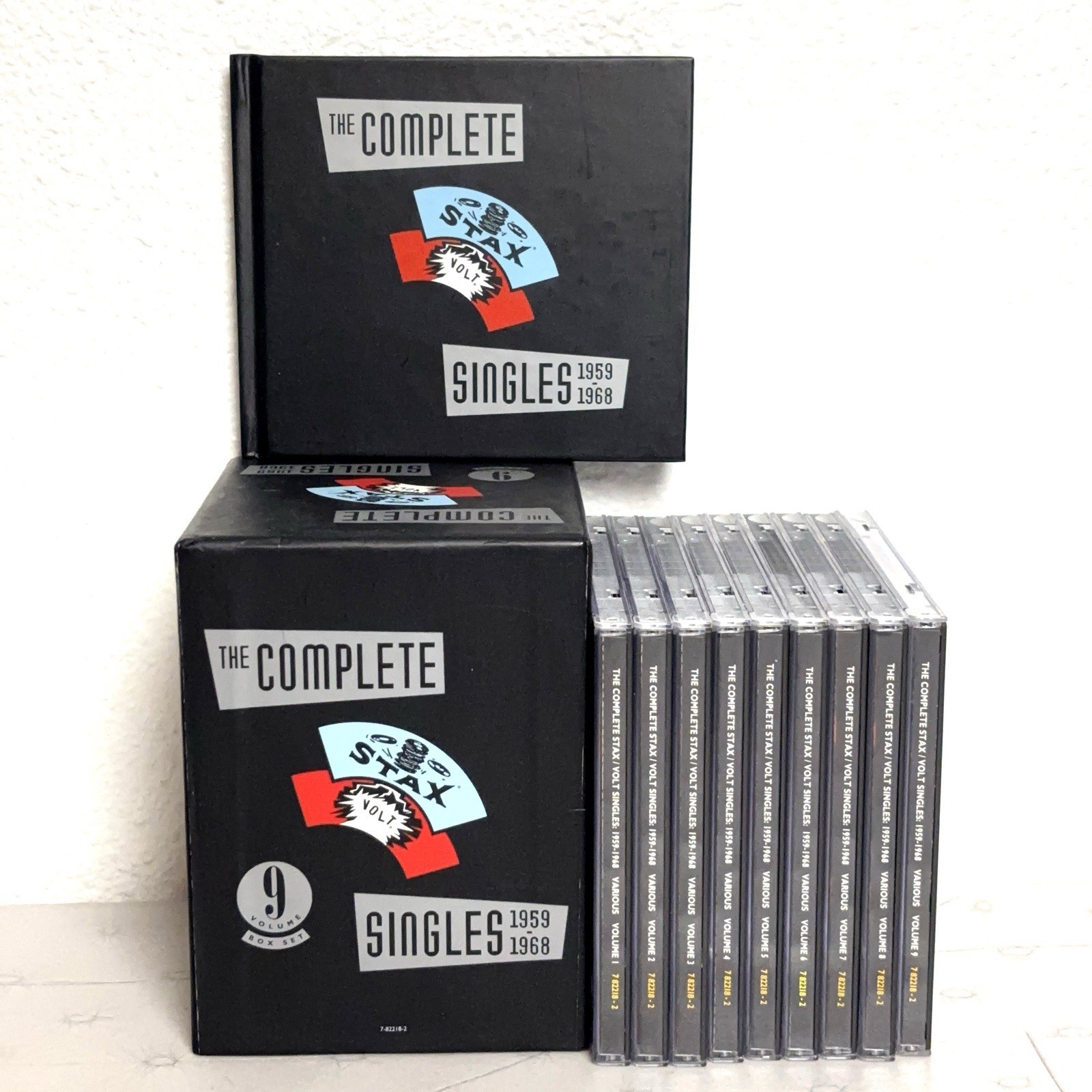The Complete STAX / VOLT Singles 1959-1968 Vol 9 Box Set 9 MINT discs Never play