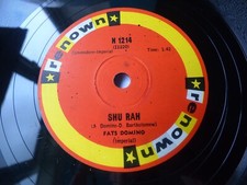 78 rpm FATS DOMINO, SHU-RAH - FELL IN LOVE ON MONDAY, SOUTH AFRICA RENOWN picture