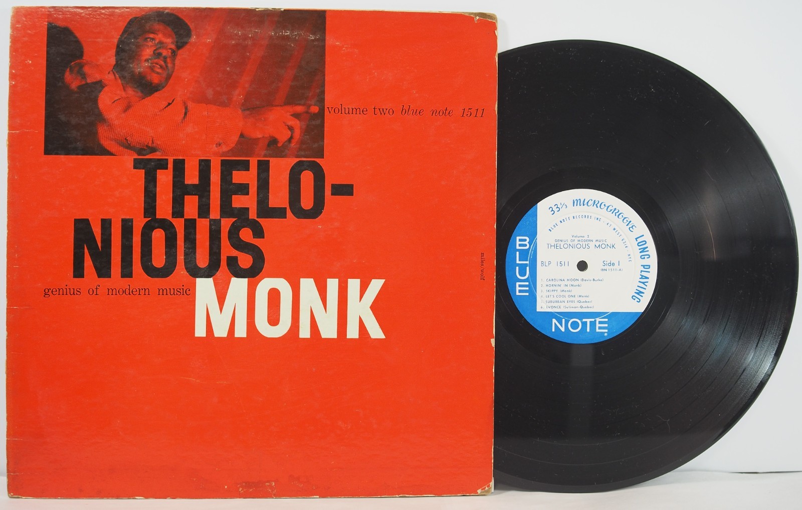 Thelonious Monk – Genius Of Modern Music Volume 2 Blue Note BLP 1511 Mono 1959