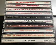 Jazz CD Lot Of 10 Miles Davis Stan Getz Duke Ellington Monk Wes Montgomery picture