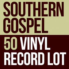 50 SOUTHERN GOSPEL VINYL RECORD LP LOT New/Sealed Cathedrals, Hoppers, Gold City picture