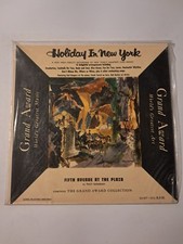 Holiday In New York Fifth Avenue At The Plaza Vintage Record Album picture