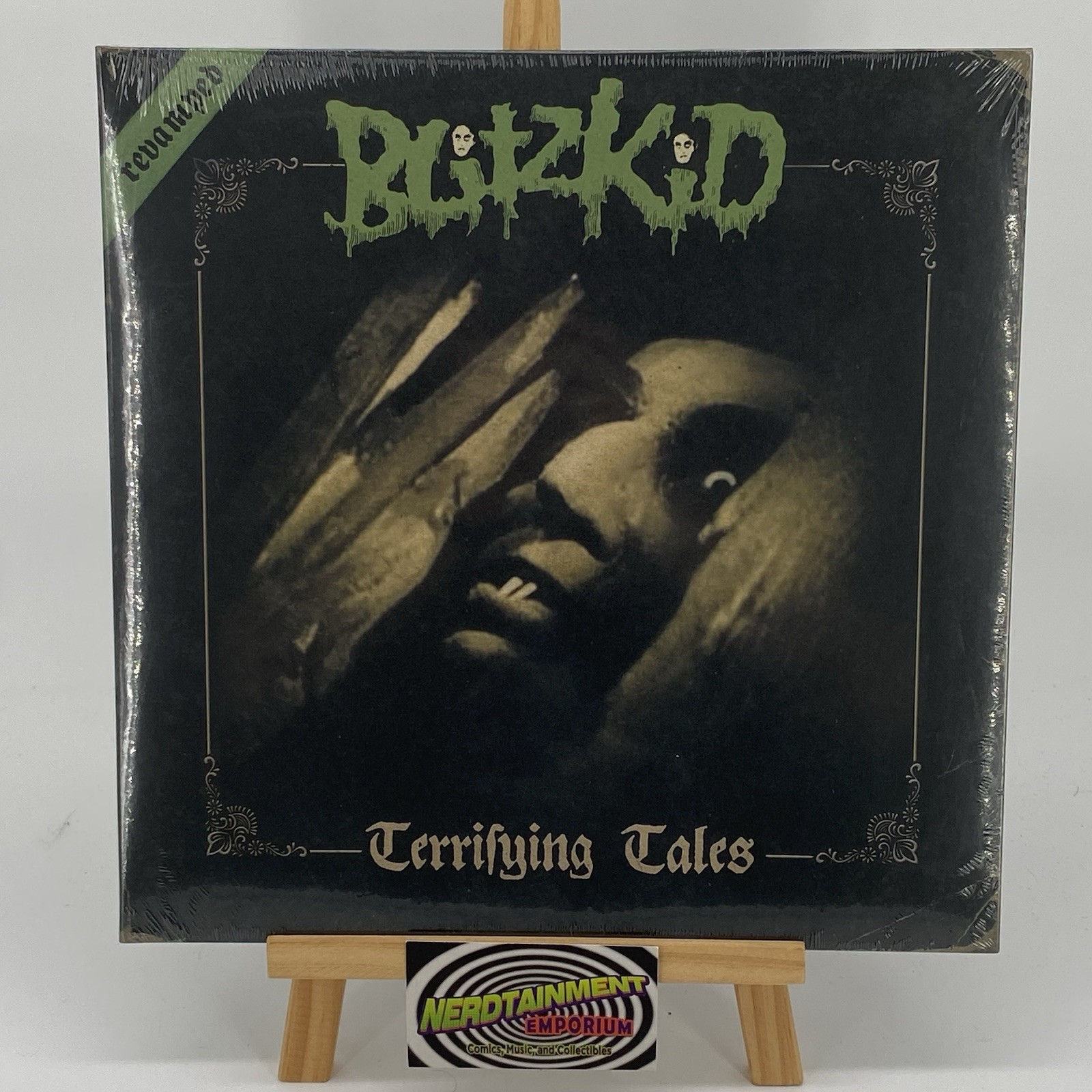 Blitzkid Terrifying Tales Revamped Carpathian Dust Color Vinyl Of 350 With CD