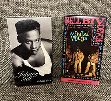 Bell Biv Devoe and Johnny Gill VHS Videos Vintage Hip Hop picture